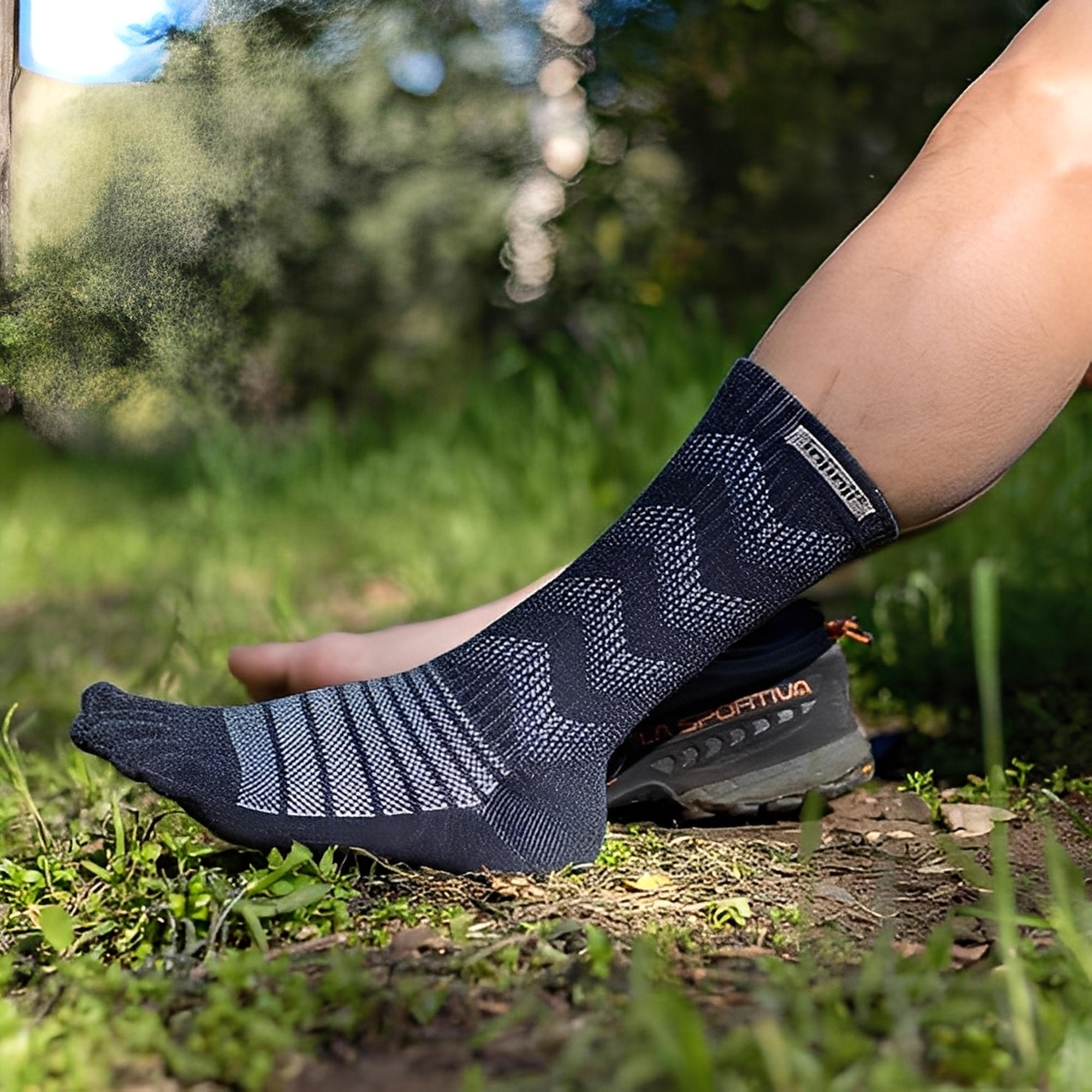 Injinji Outdoor Midweight Crew Wool 