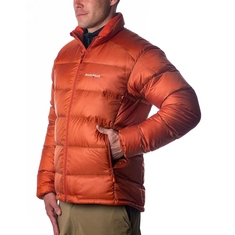 Montbell Men's Light Alpine Down Jacket Oil Yellow S 