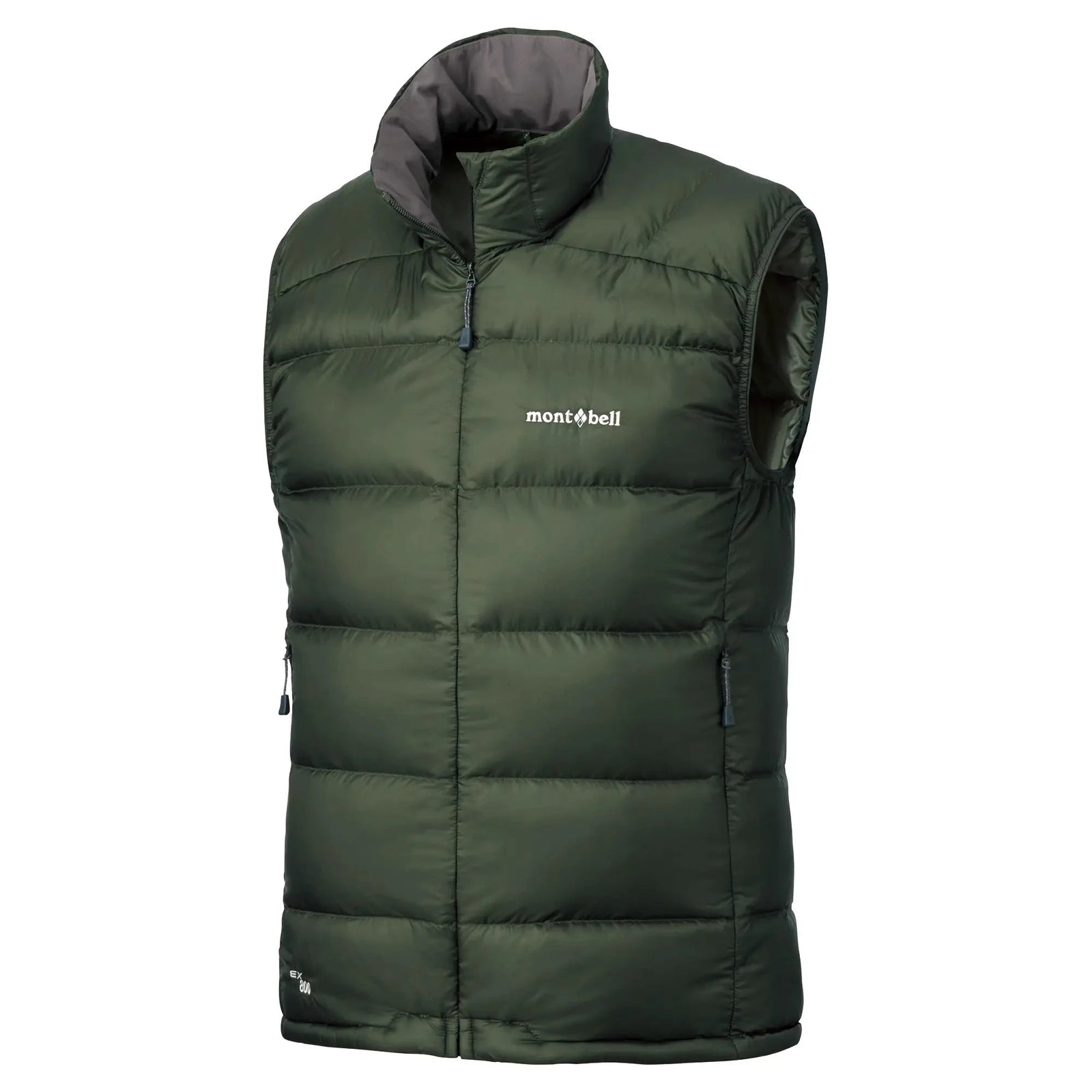 Montbell Men's Alpine Light Down Vest Black Olive S 