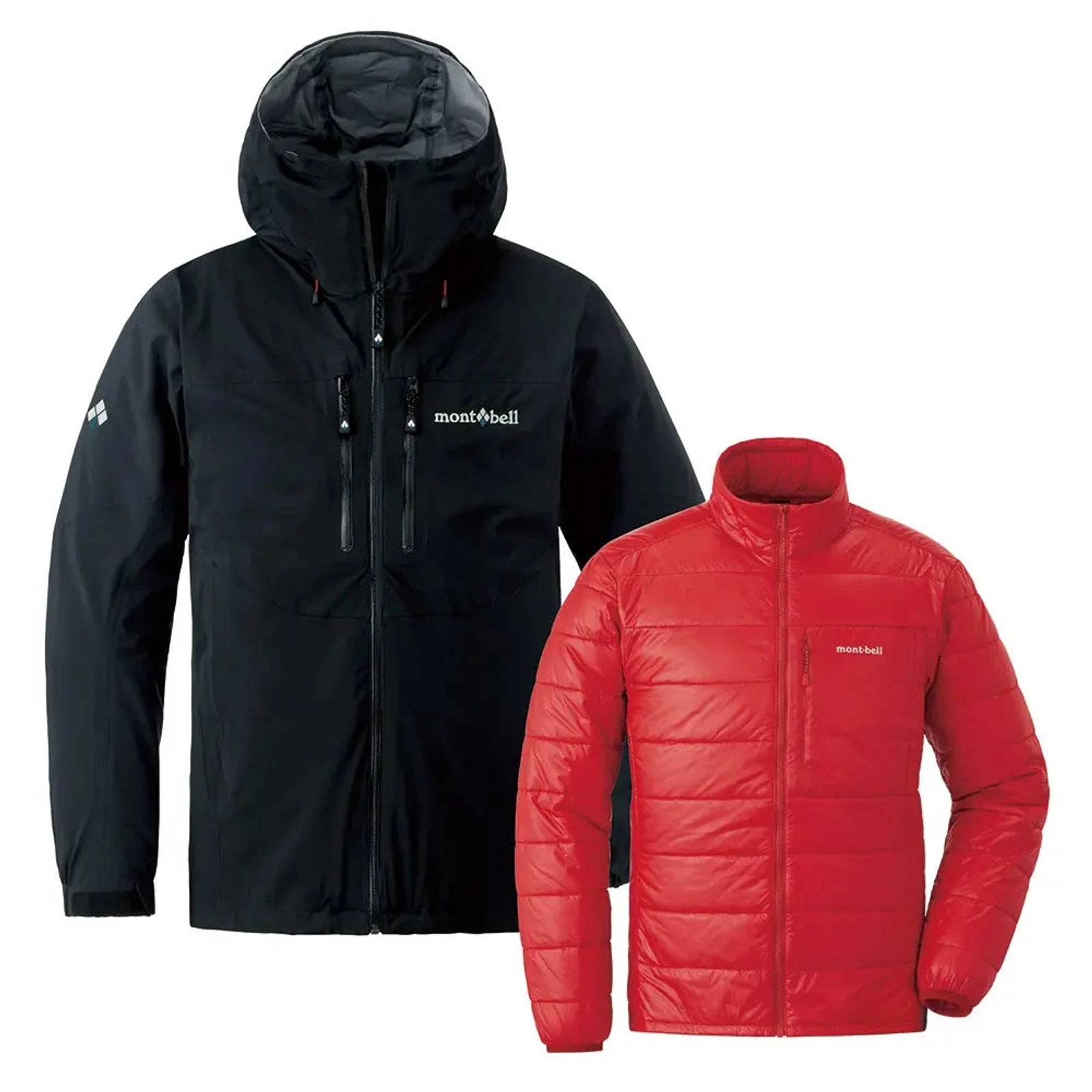 Montbell Men's 3in1 Fall Line Parka Black M 