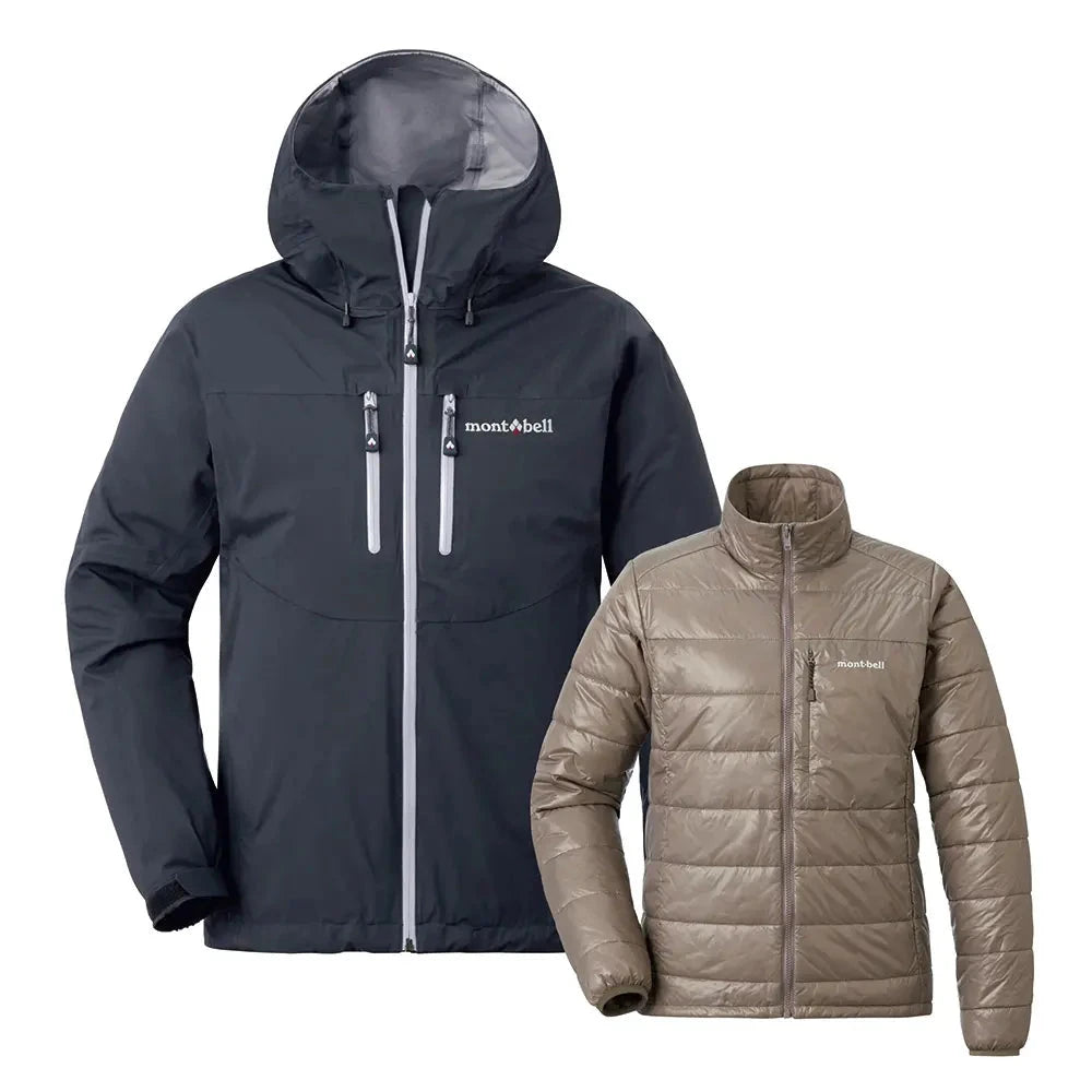 Montbell Women's 3in1 Fall Line Parka Graphite S 