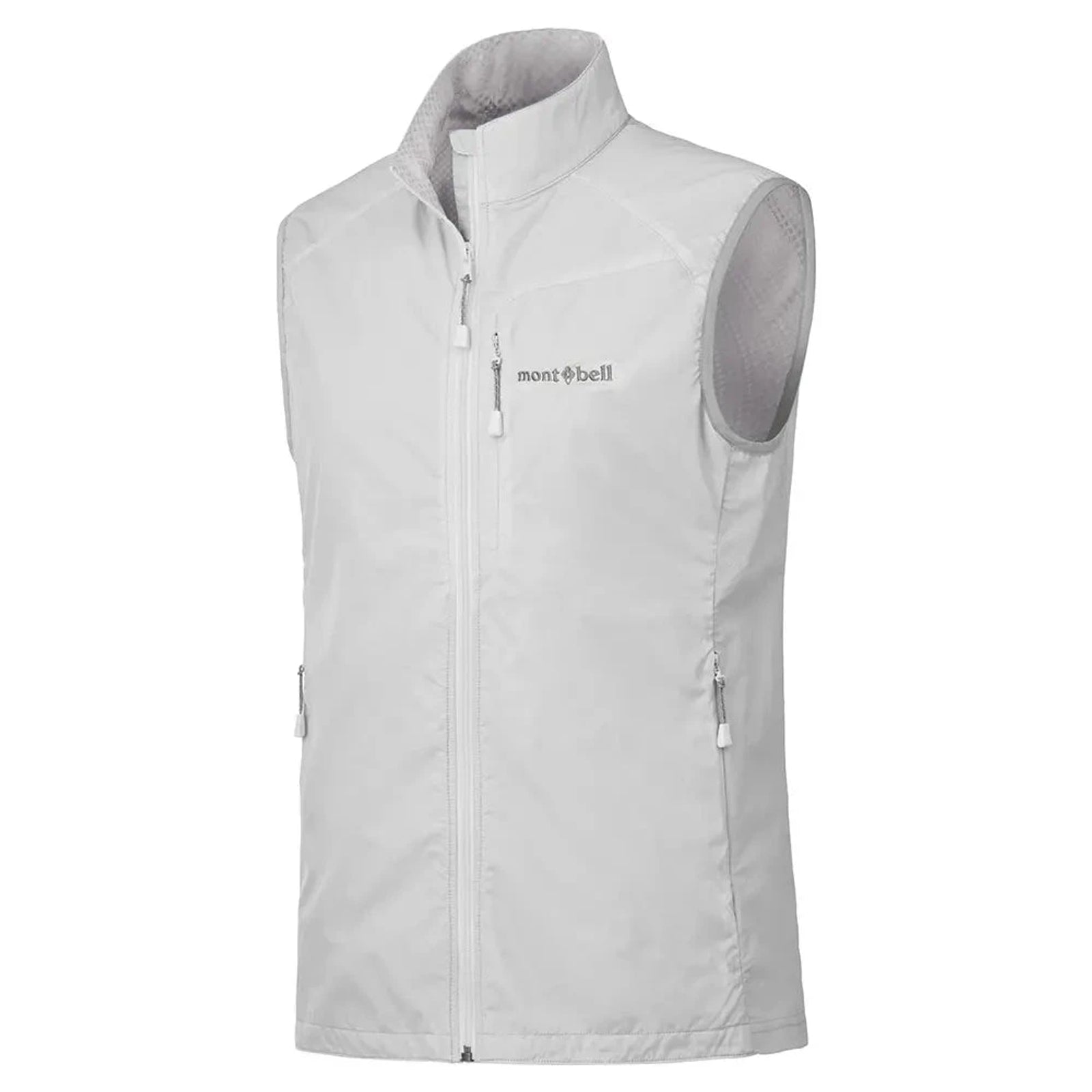 Montbell Women's Light Shell Vest Light Grey S 