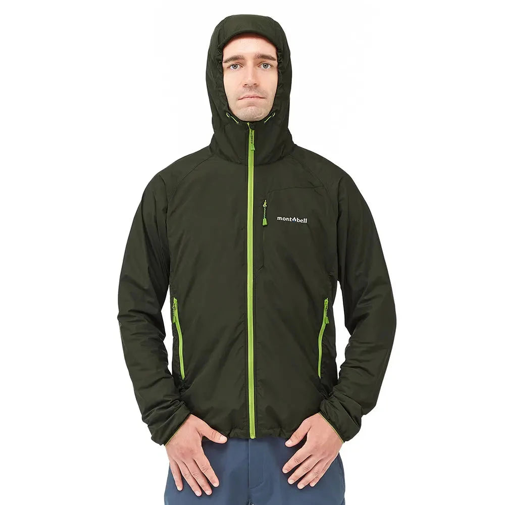 Montbell Men's Light Shell Hooded Jacket 