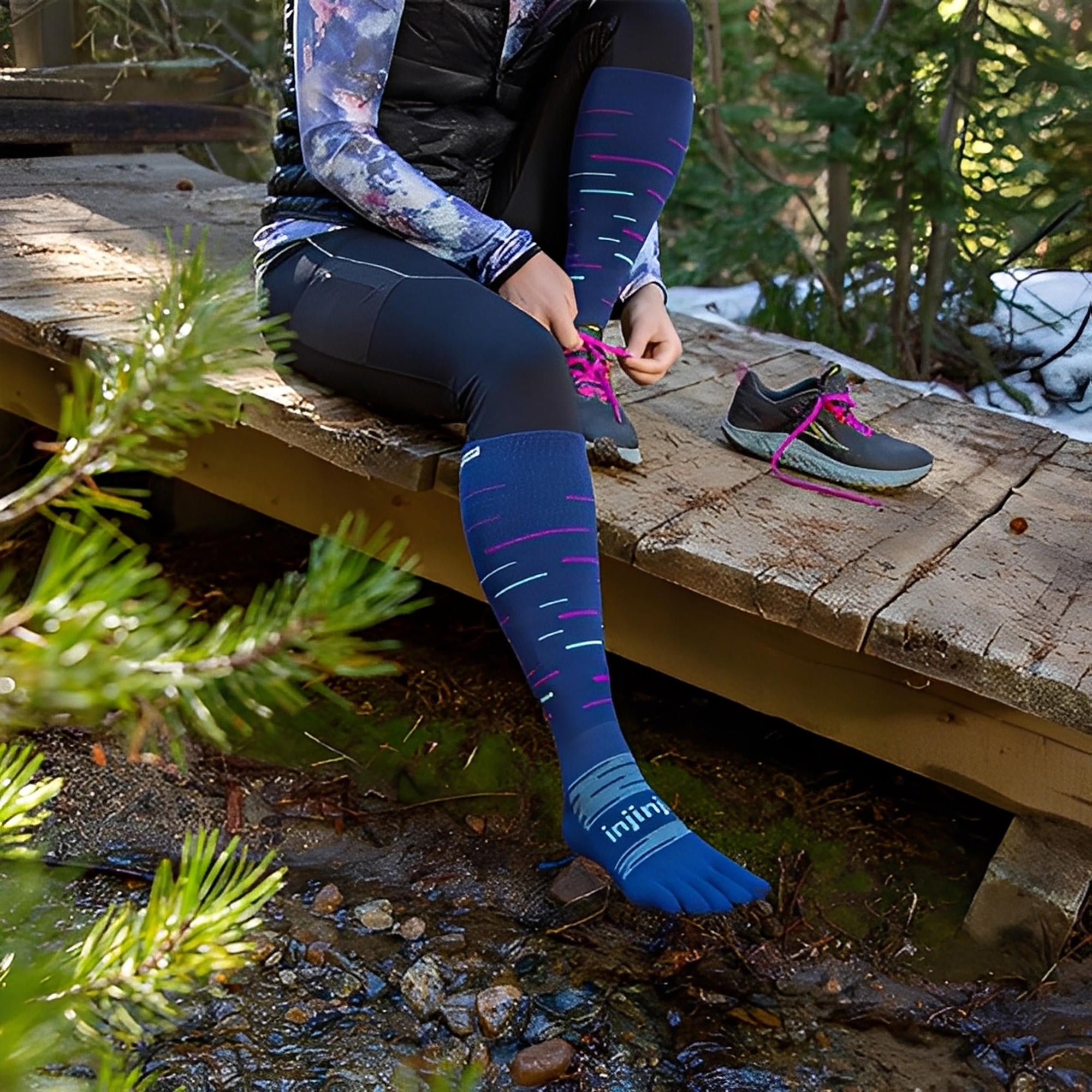 Injinji Snow OTC Socks 