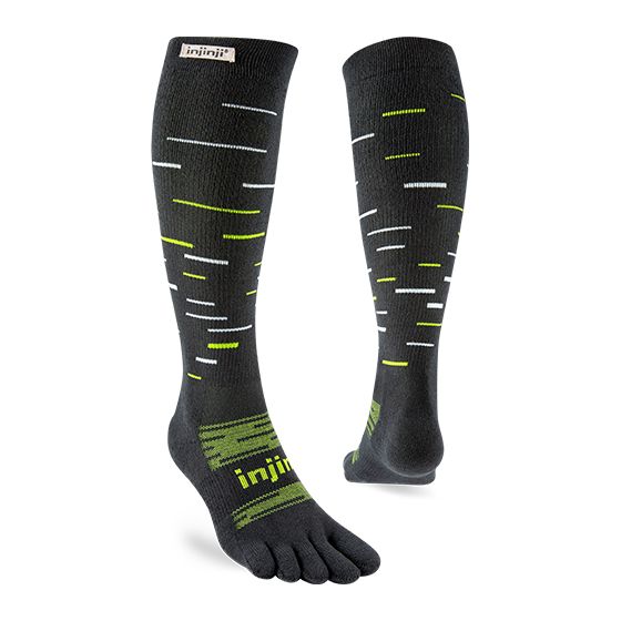 Injinji Snow OTC Socks - Shadow