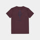 Saysky Men's Statement Pace T-shirt Burgundy S