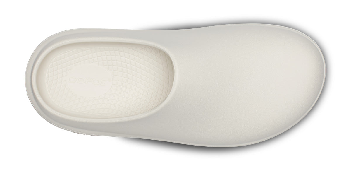 OOFOS Unisex OOcloog PLUS Clog - Chalk