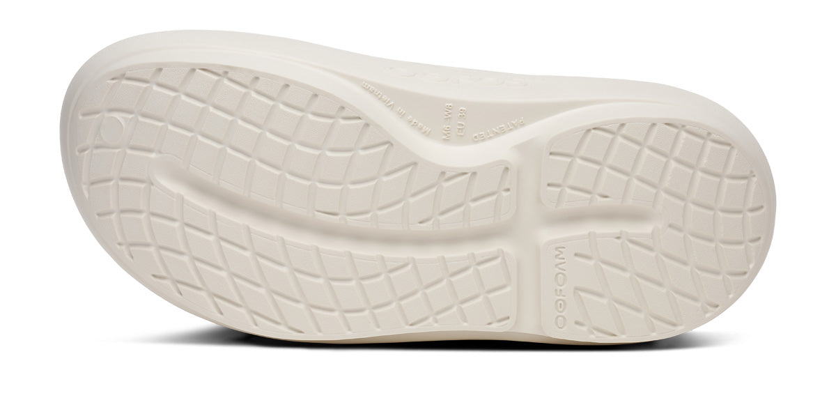 OOFOS Unisex OOcloog PLUS Clog - Chalk