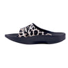 OOFOS Women's OOahh Limited Slide Sandal - Cheetah 