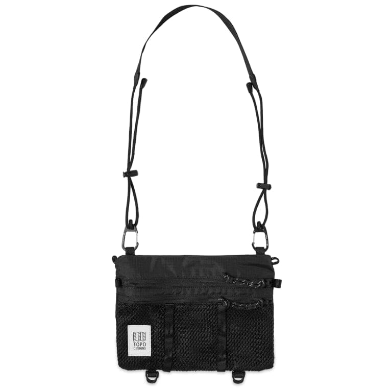 Topo Designs Mountain Accessory Shoulder Bag Black 