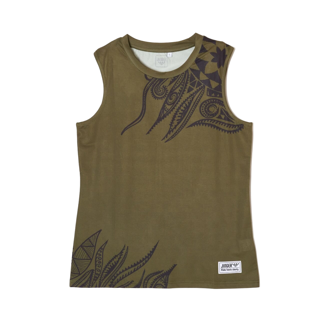 Jinger Women's Tanktop JF-6024 Khaki S 