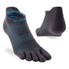Injinji Run Lightweight No-Show Socks Carbon S 