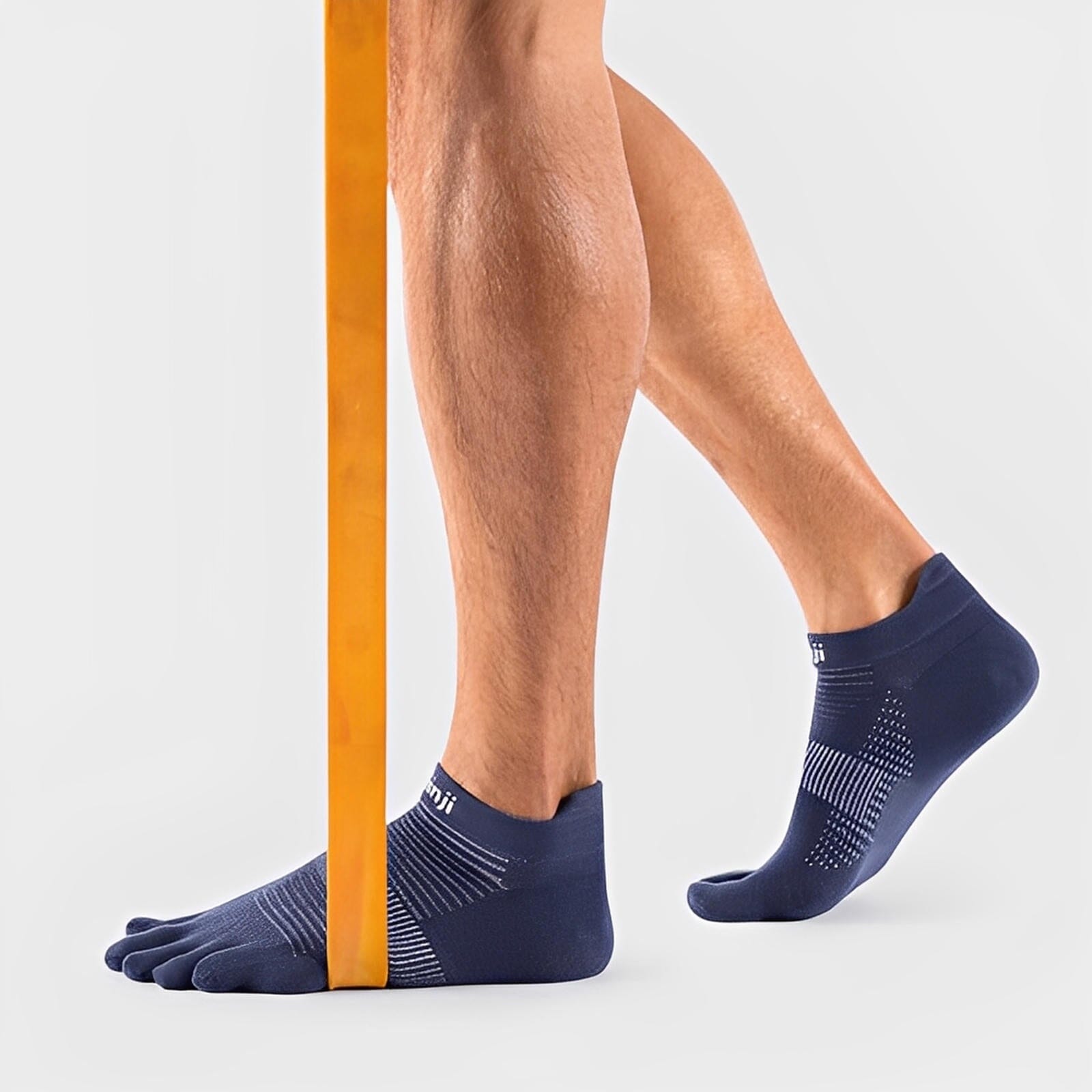 Injinji Run Original Weight No‑Show Socks 