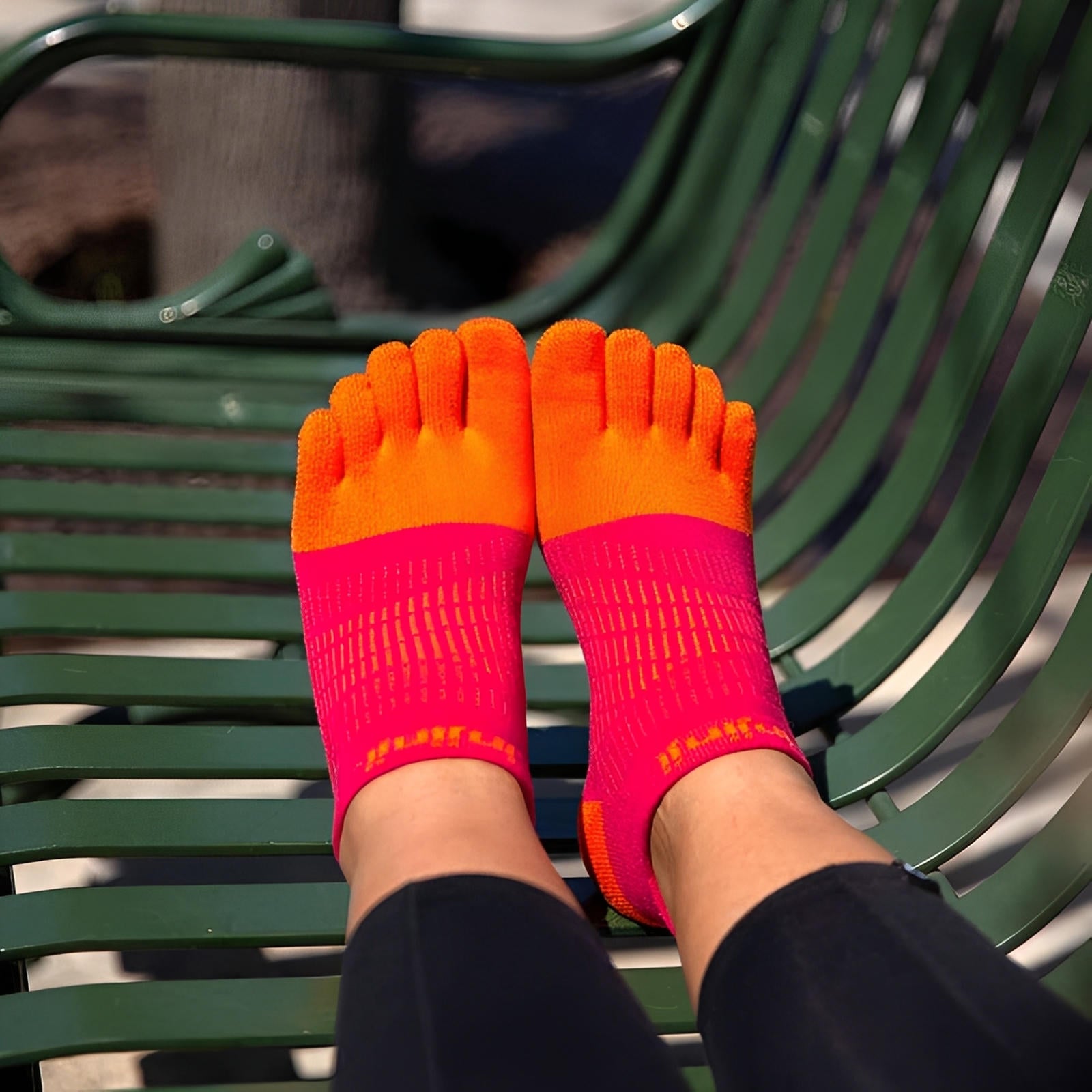 Injinji Women's Run Lightweight No‑Show Socks 