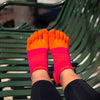 Injinji Women's Run Lightweight No‑Show Socks 