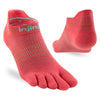 Injinji Women's Run Lightweight No‑Show Socks Coral XS/S 