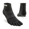 Injinji Run Original Weight Mini-Crew Socks Black S 