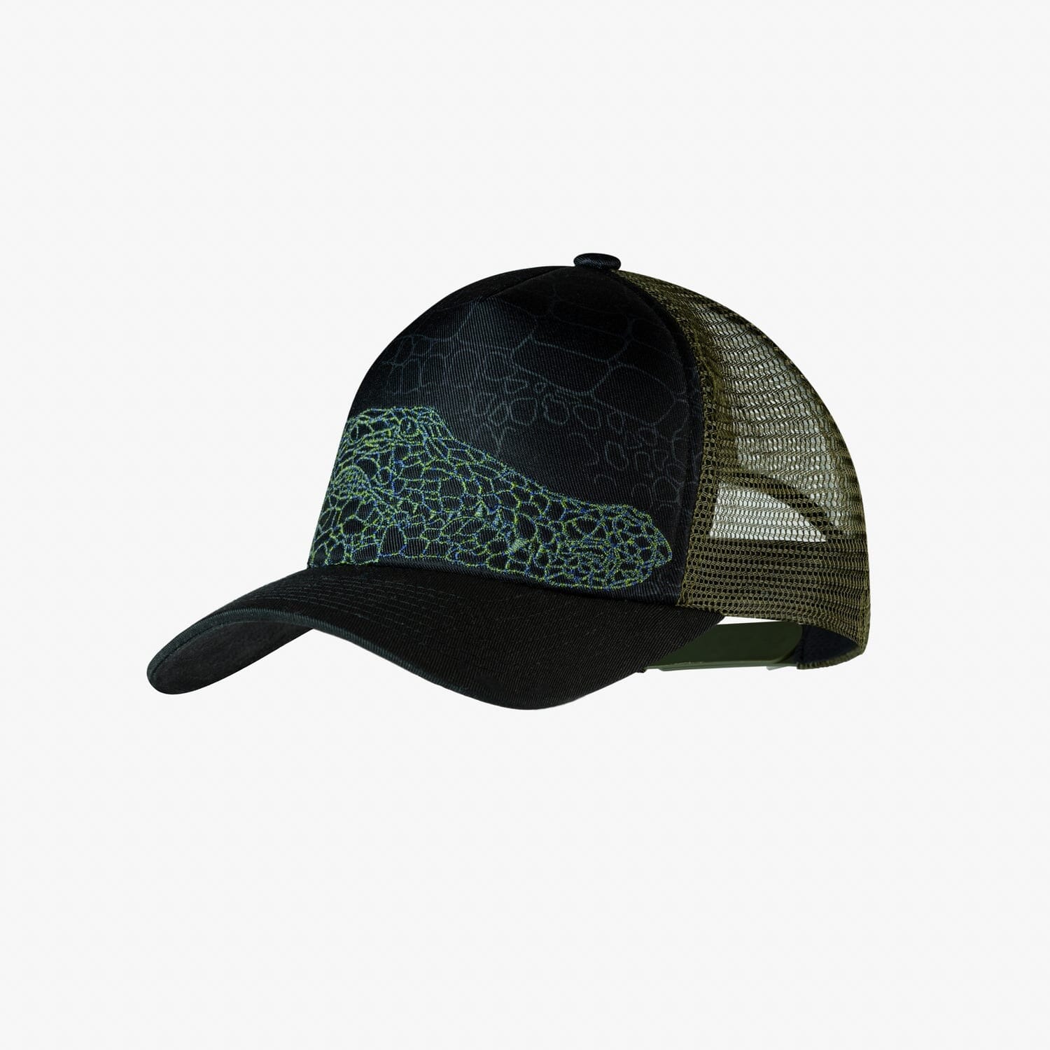 Buff Trucker Cap Kote Black One Size 