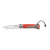 Opinel N°08 Outdoor Earth Knife Red 