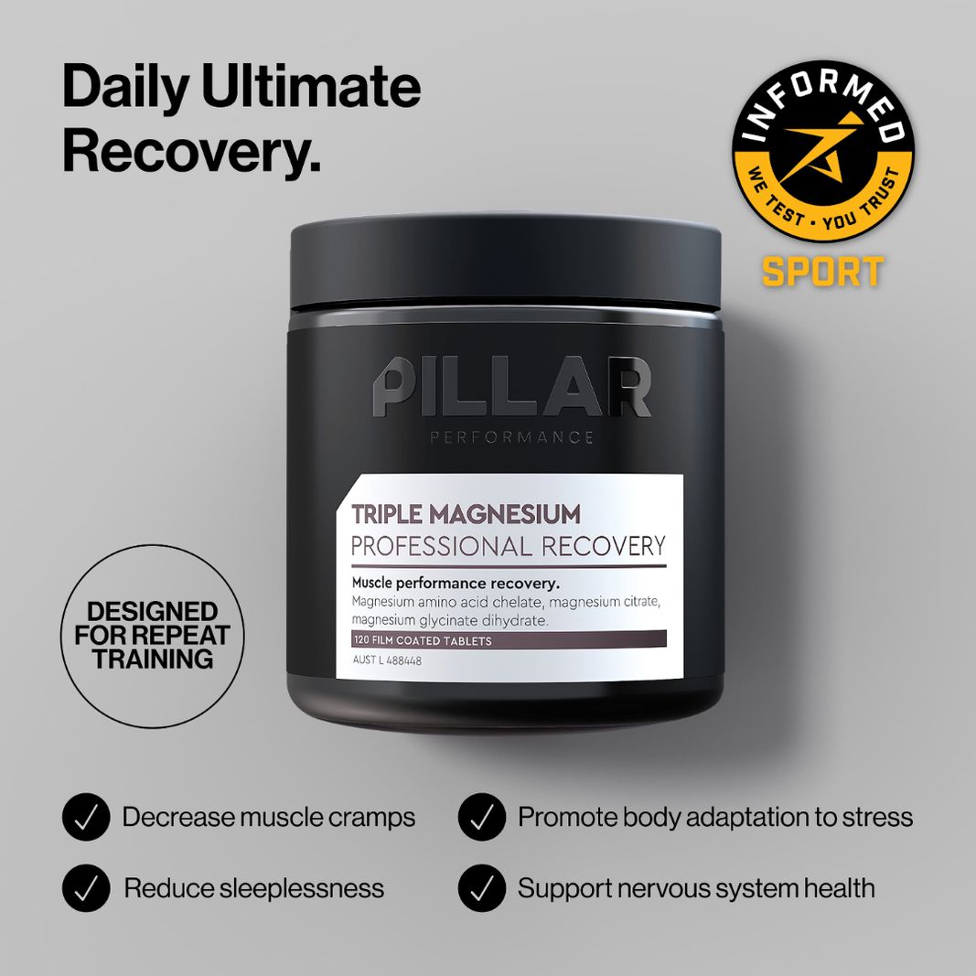 PILLAR Triple Magnesium Tablets 60 Tablets 