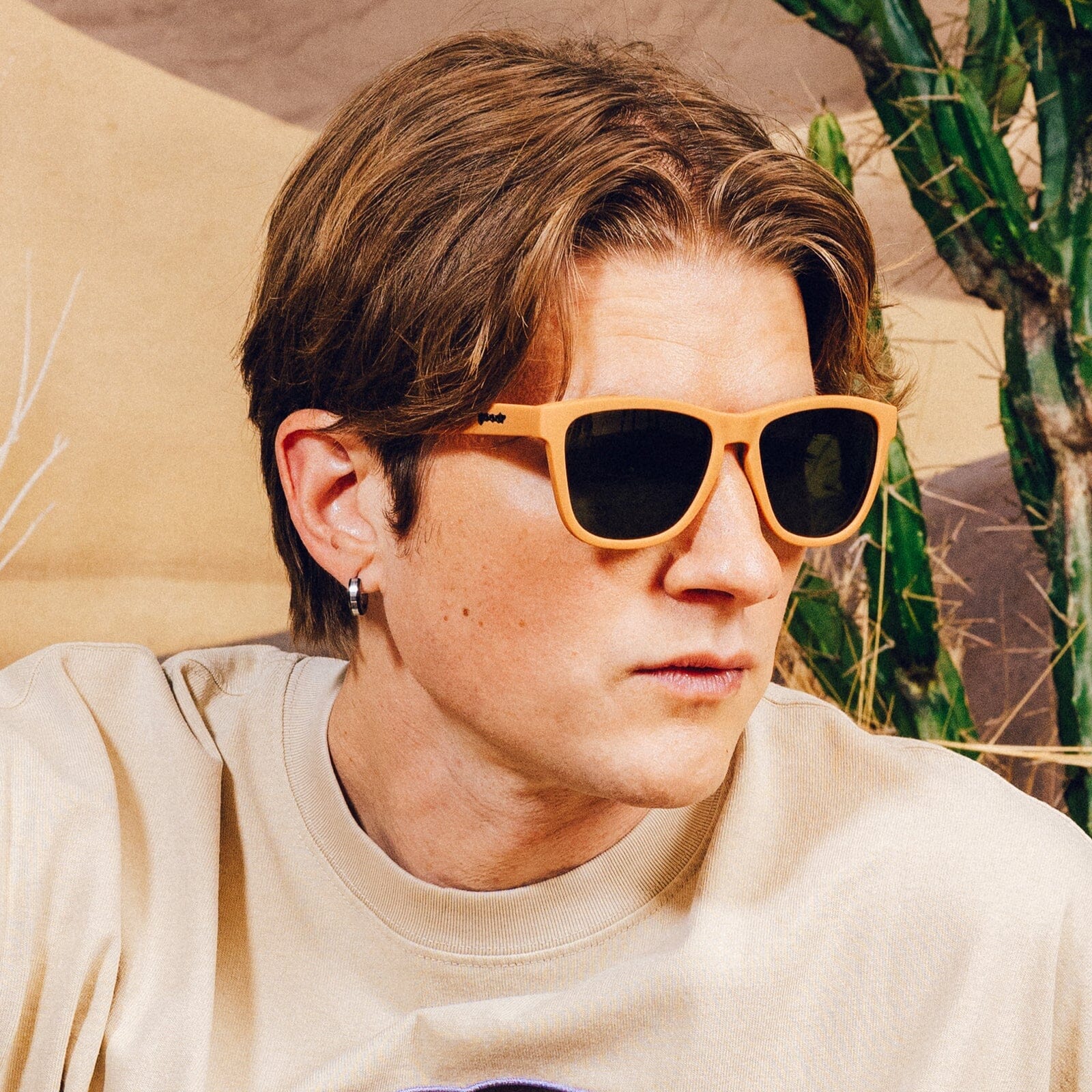 goodr OG - Sports Sunglasses - Chocolatier’s Caramel Hot Tub 