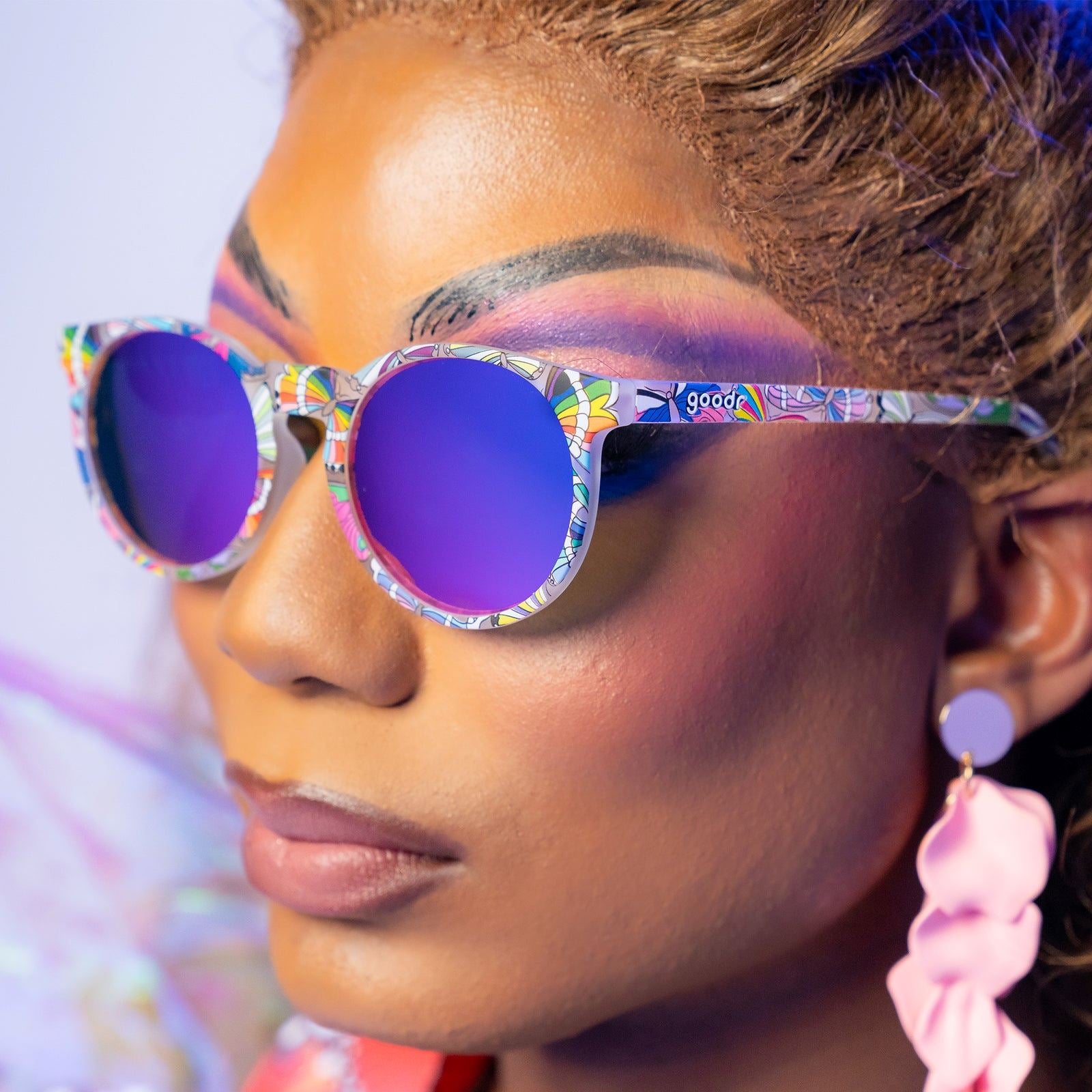 goodr Circle G - Sports Sunglasses - Not A Phase, a Transformation 