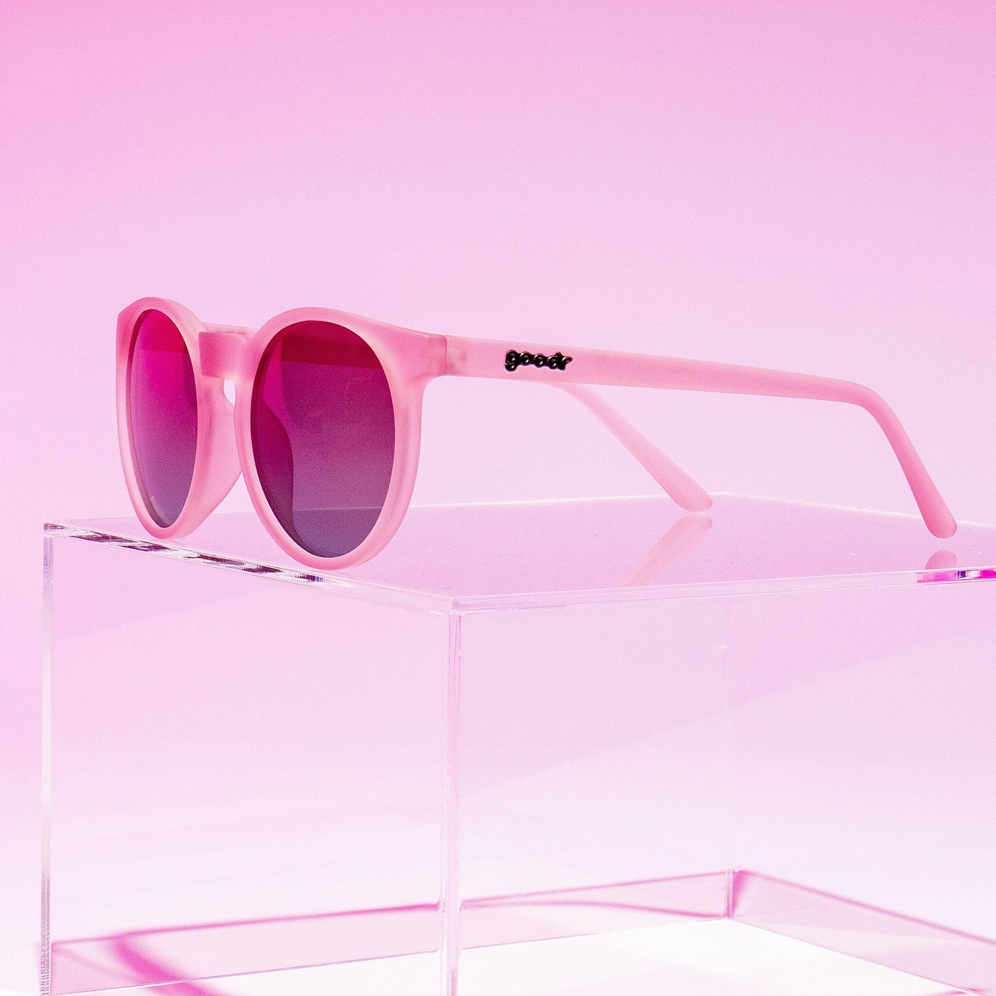 goodr Circle G - Sports Sunglasses - Mauve Mood Board 