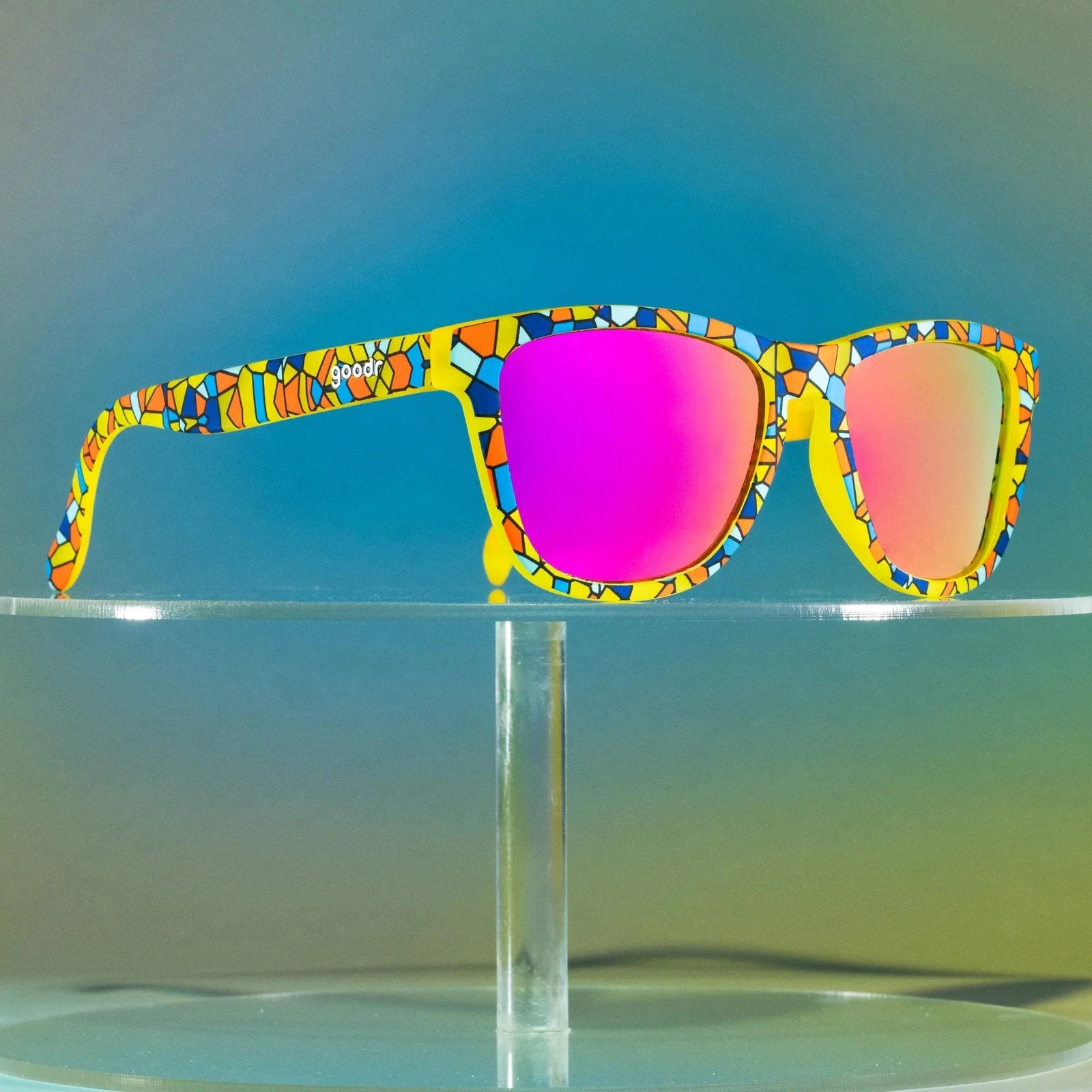 goodr OG - Sports Sunglasses - Off to Shatter Island 