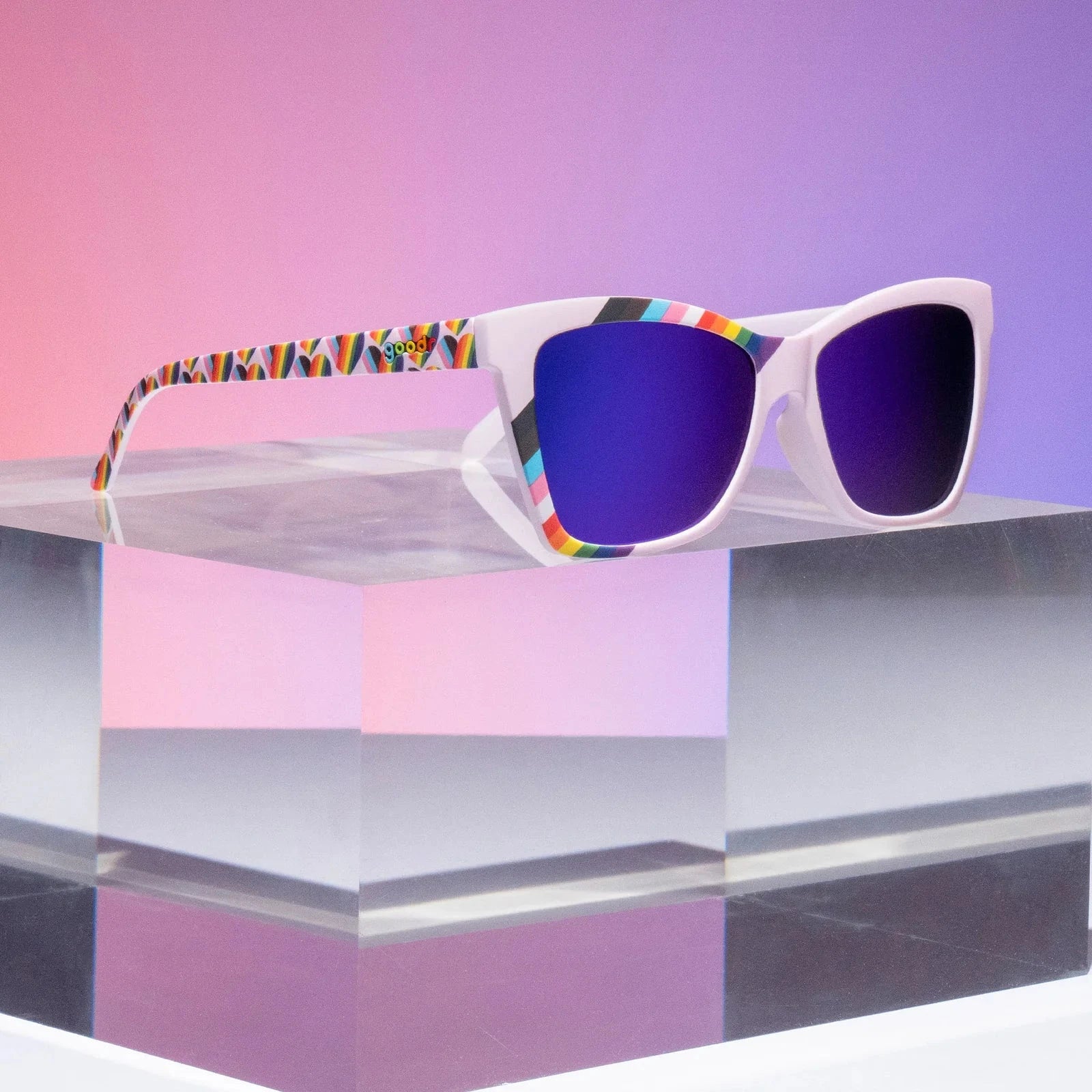 goodr Pop G - Sports Sunglasses - Our Gay Agenda 