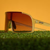 goodr Astro G - Sports Sunglasses - Guacamole Face Mask 