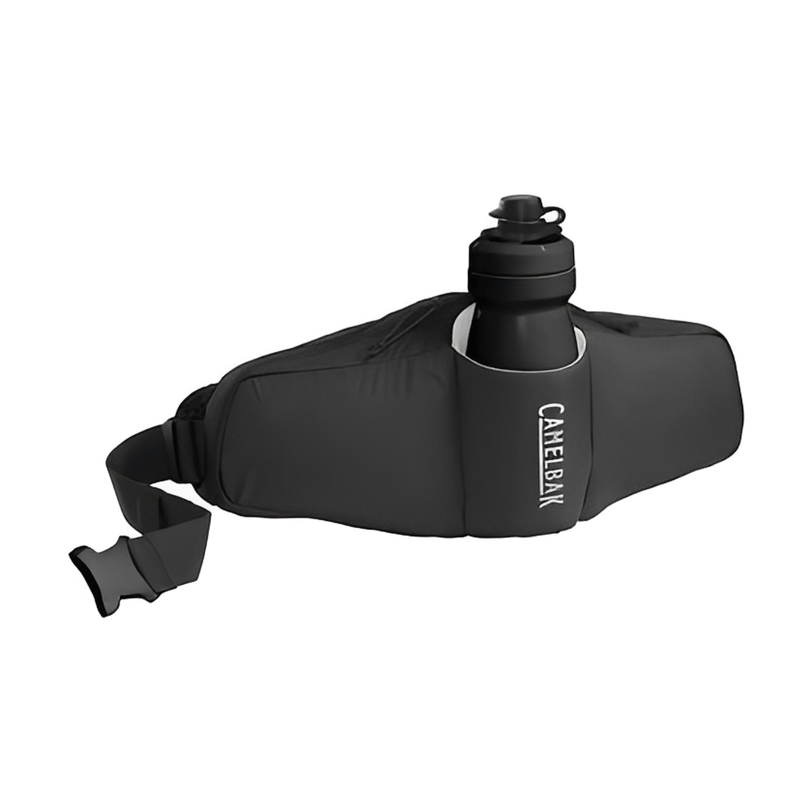 Camelbak Podium Flow 2 Waist Pack w/ 21oz Podium Dirt Series Bottle Black 