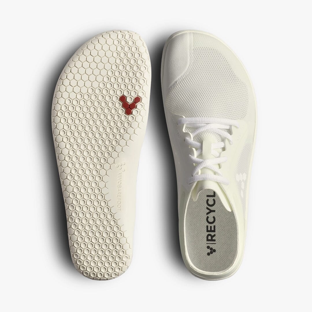 Vivobarefoot Primus Lite III Mens Barefoot Shoes Bright White EU 42 