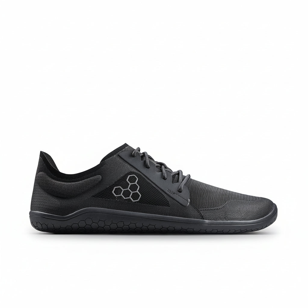 Vivobarefoot Primus Lite IV Mens Barefoot Shoes Obsidian US 7 EU 40 