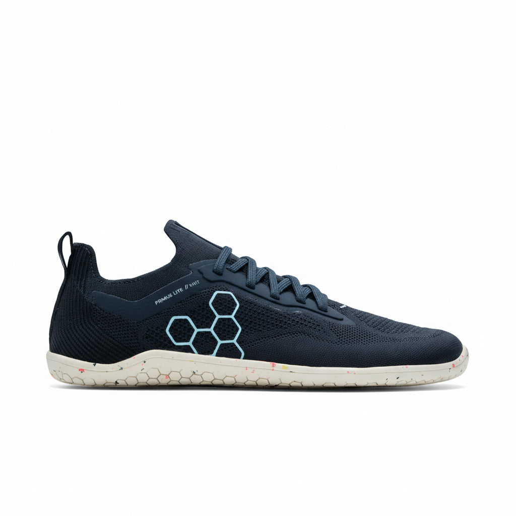 Vivobarefoot Primus Lite Knit Mens Barefoot Shoes Midnight US 9 EU 42 