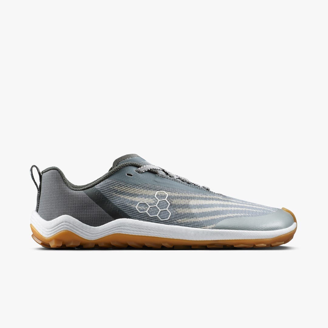 Vivobarefoot Primus Trail Flow Mens Barefoot Shoes Storm Cloud US 8 EU 41 