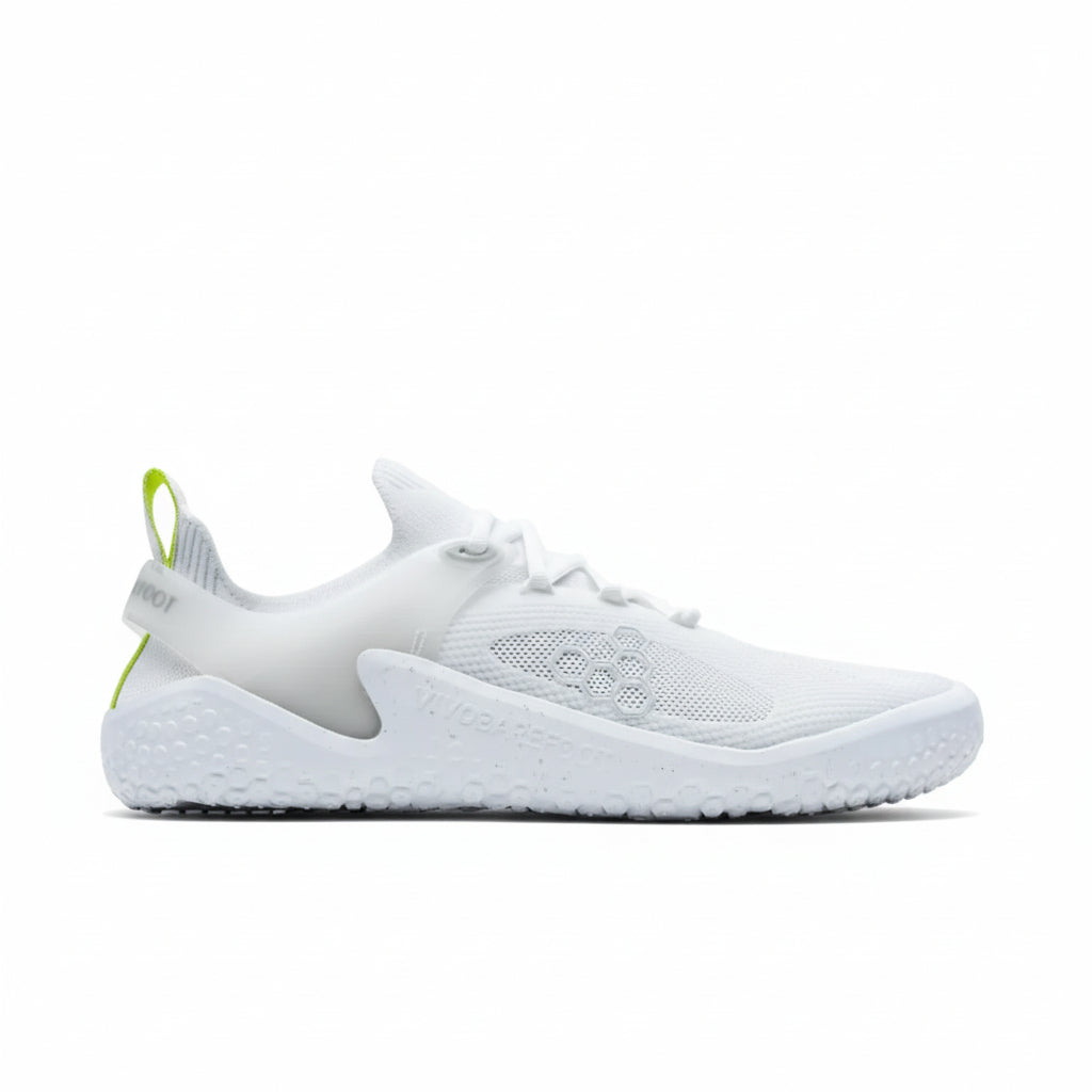 Vivobarefoot Motus Strength Mens Barefoot Shoes Bright White-Grey US 8 EU 41 