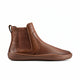 Vivobarefoot Sensus Chelsea Mens Barefoot Shoes Dark Tan US 9 EU 42 
