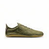 Vivobarefoot Sensus II Mens Barefoot Shoes Dark Olive Cracked Leather US 7 EU 40 