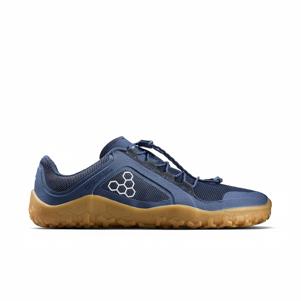 Vivobarefoot Primus Trail 3.5 FG Mens Barefoot Shoes - Insignia Blue/Gum