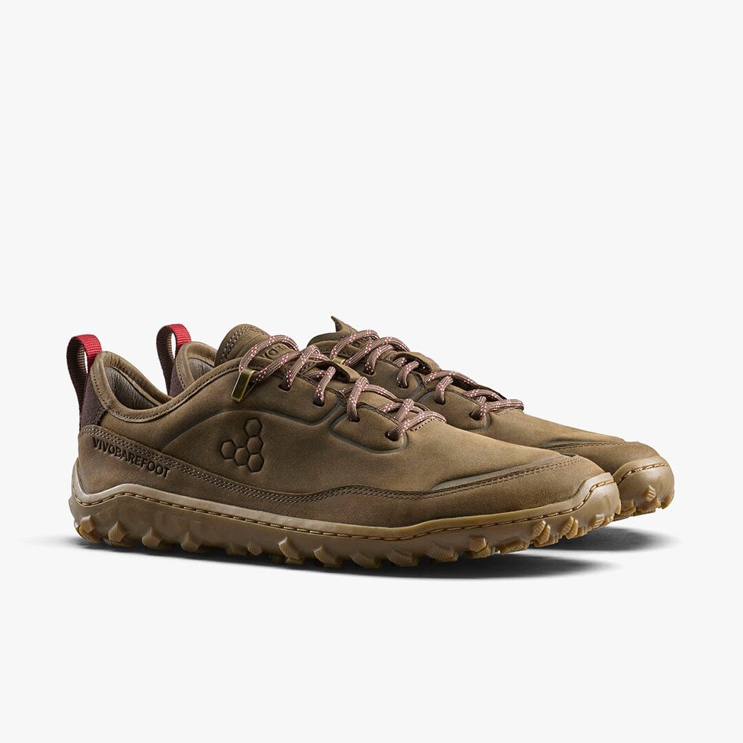 Vivobarefoot Tracker Leather AT Low II Mens Barefoot Shoes 