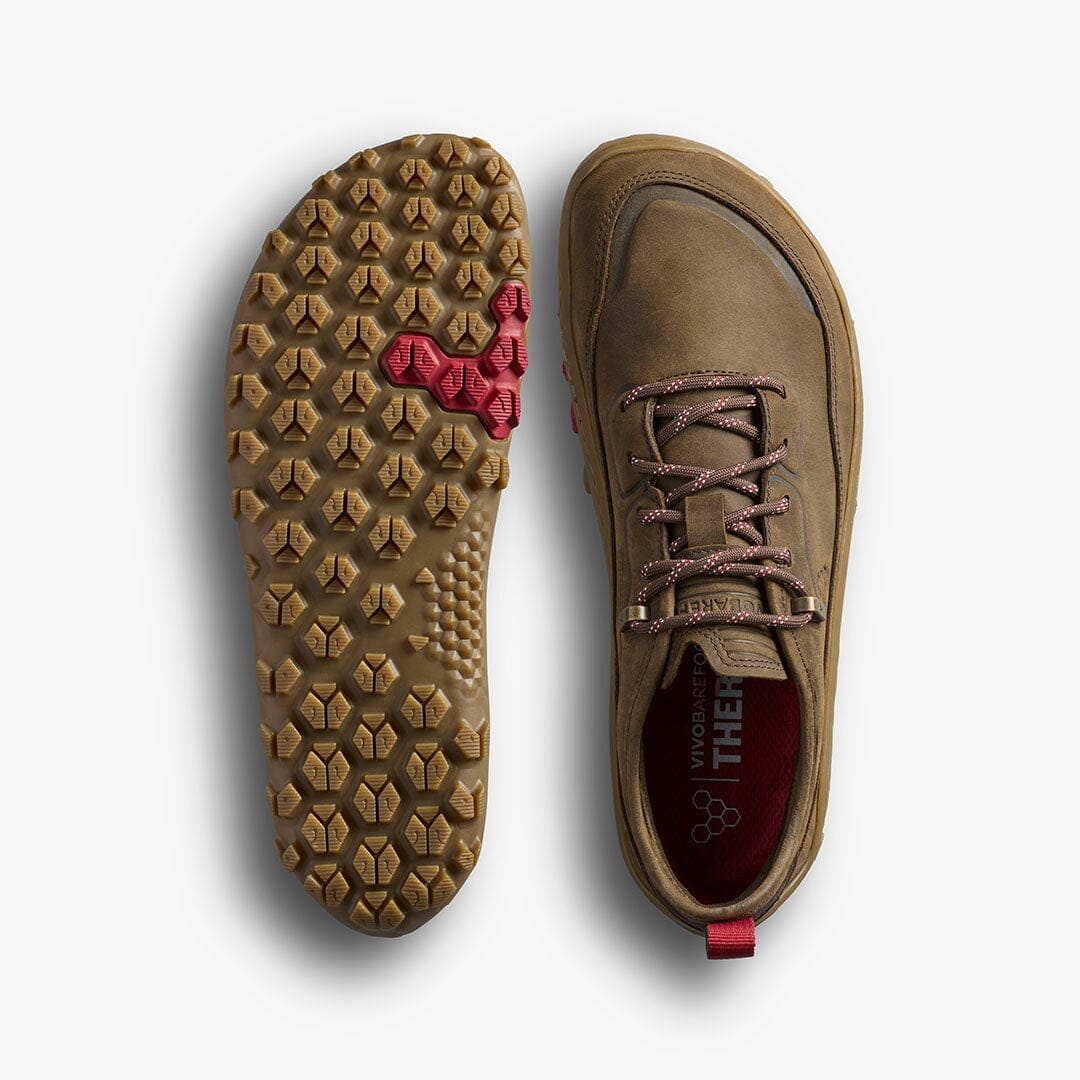 Vivobarefoot Tracker Leather AT Low II Mens Barefoot Shoes