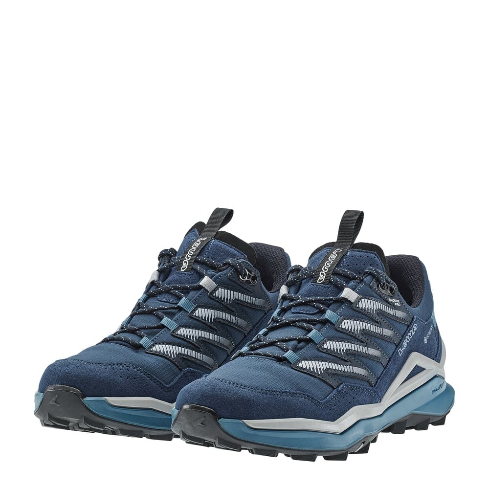 Lowa Men's Maddox Pro GTX Lo Hiking Shoes Navy/Marine Blue UK 8.5 