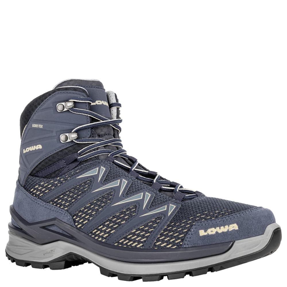 Lowa Men's Innox Pro GTX Mid Hiking Shoes Denim/Dune UK 8.5 