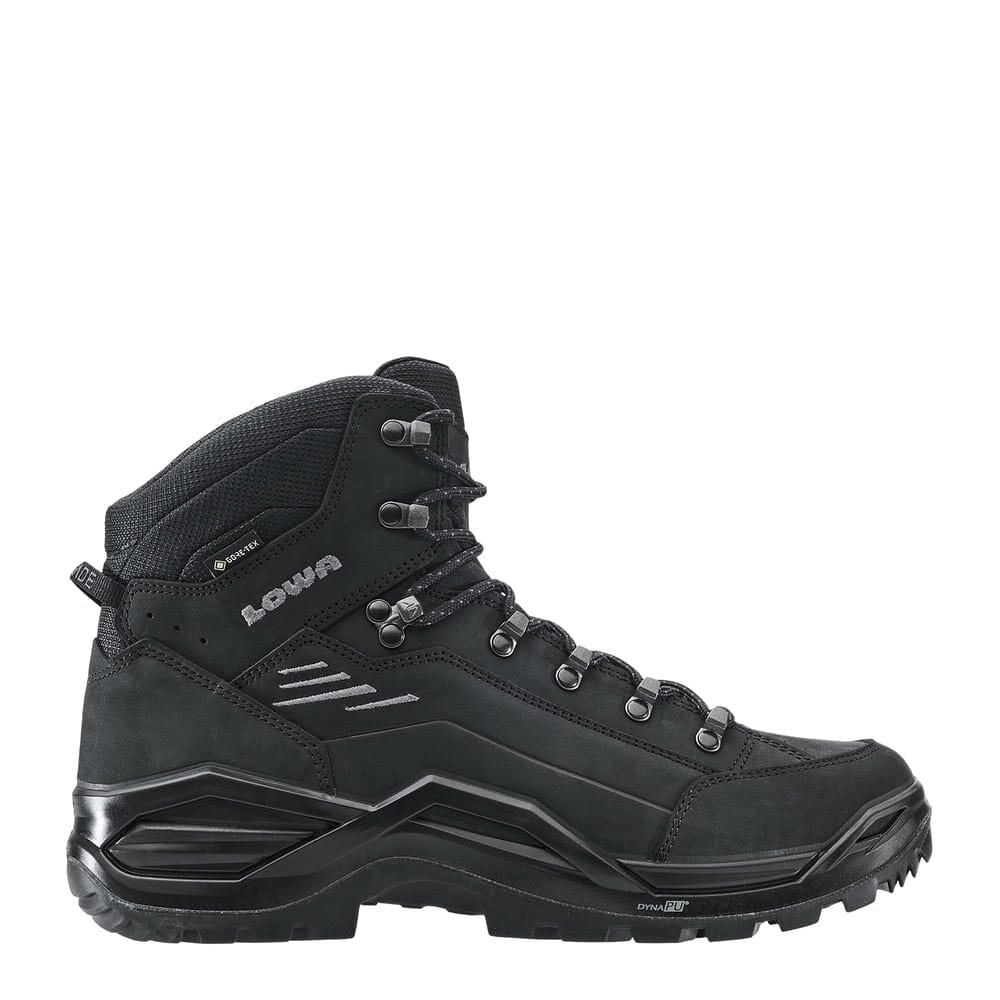 Lowa Men's Renegade EVO GTX Mid Hiking Shoes Deep Black Narrow UK 7.5