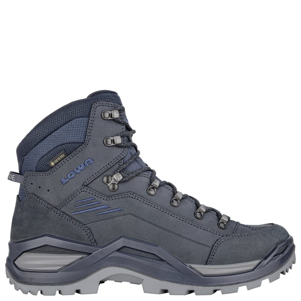 Lowa Men's Renegade EVO GTX Mid Hiking Shoes - Navy/Blue