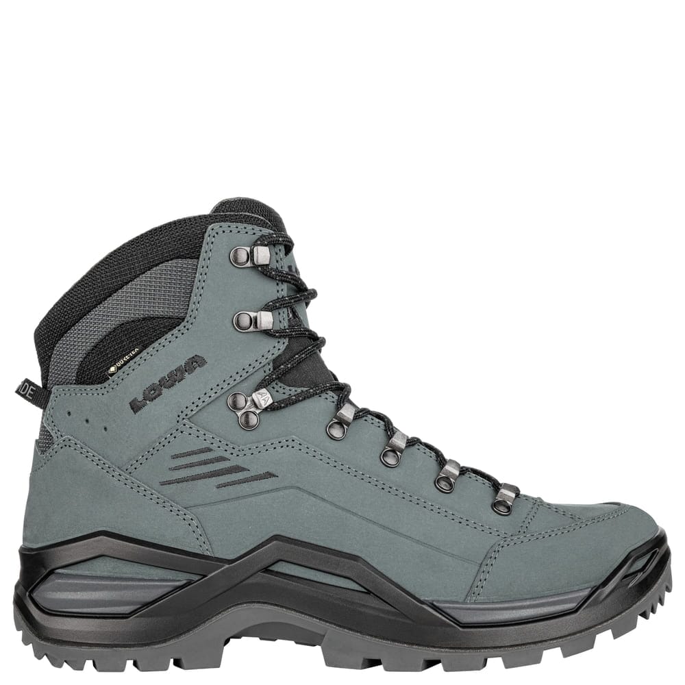 Lowa Men's Renegade EVO GTX Mid Hiking Shoes Smoke Green/Grey Medium UK 7.5