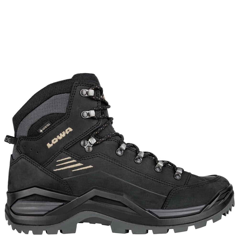 Lowa Men's Renegade EVO GTX Mid Hiking Shoes - Black/Dune