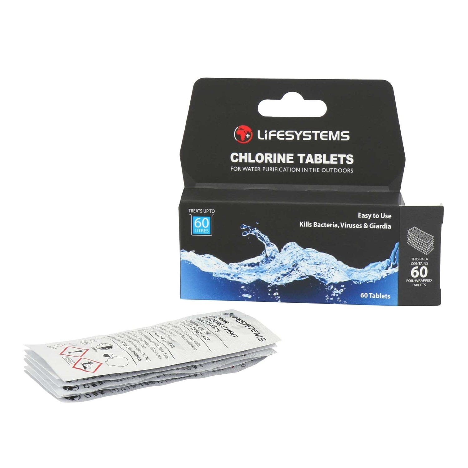 Lifesystems Chlorine Water Purification Tablets 