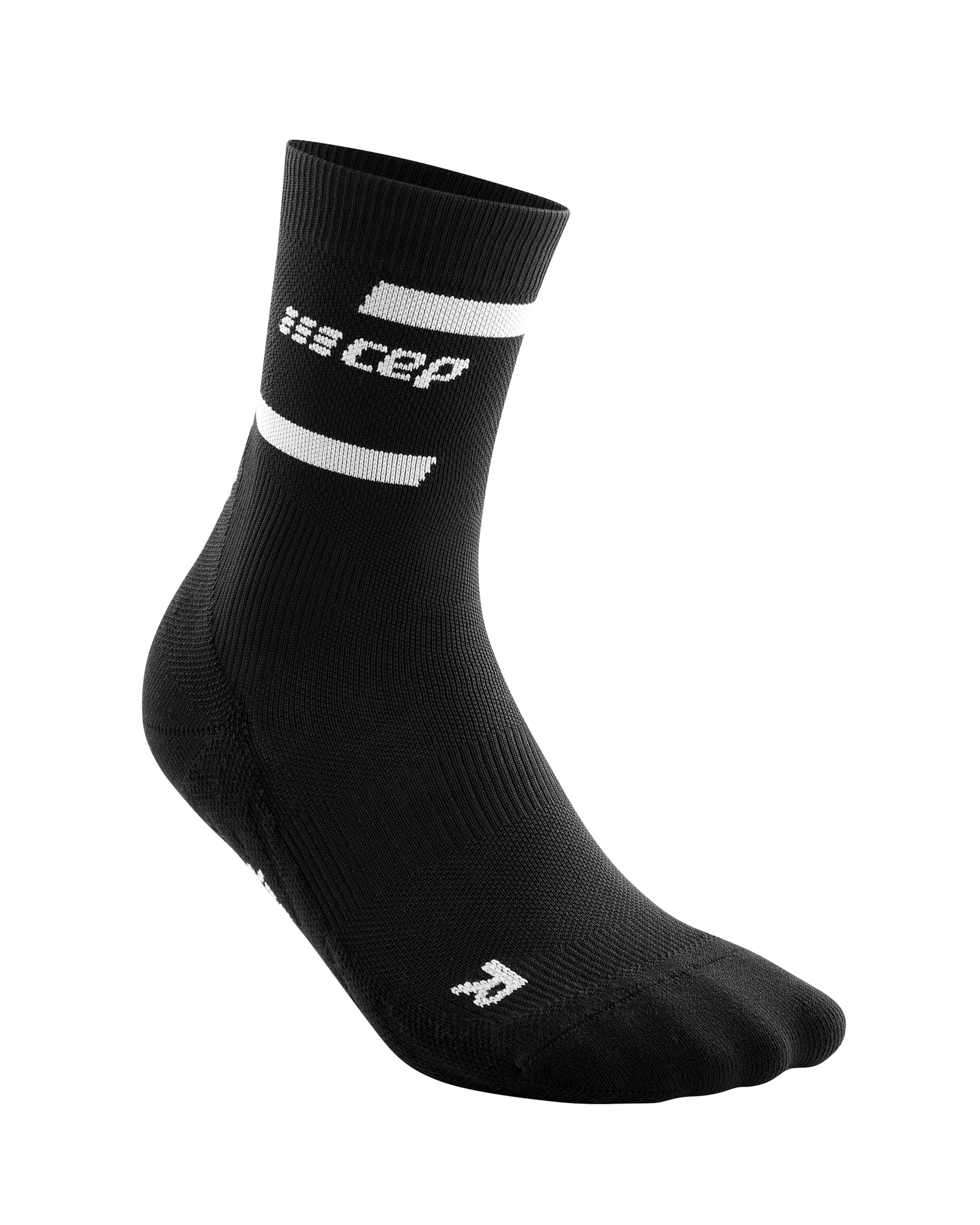 CEP The Run Compression Mid Cut Socks 4.0, Women Black SM 