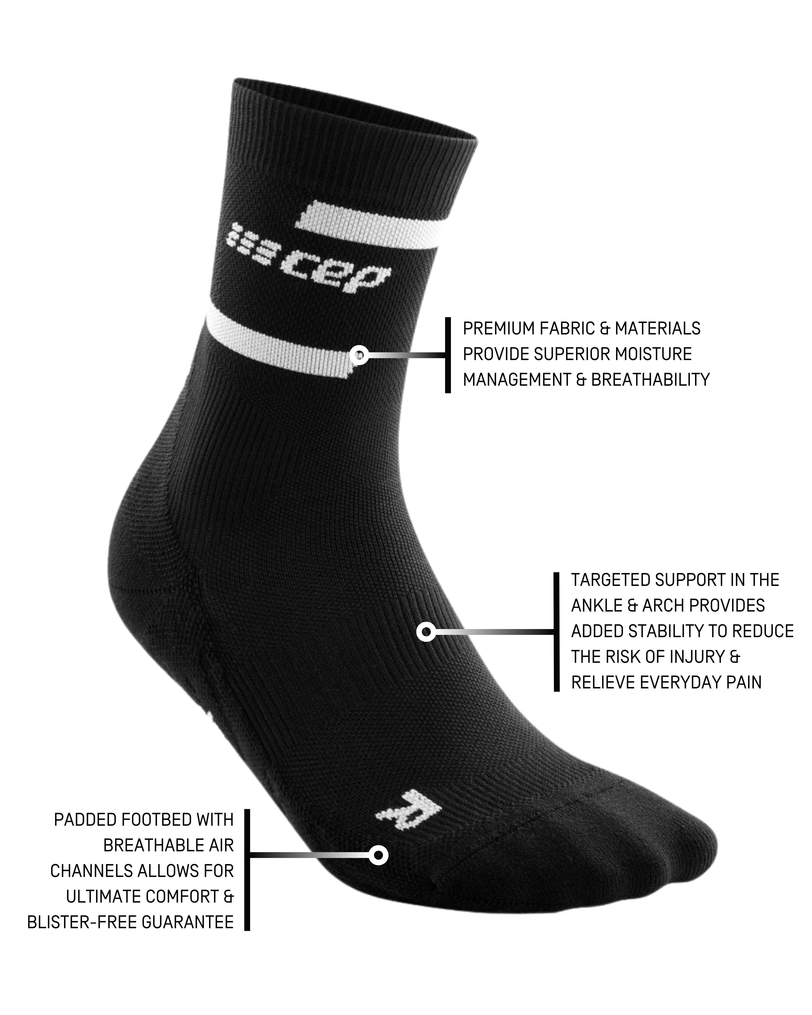 CEP The Run Compression Mid Cut Socks 4.0, Women 